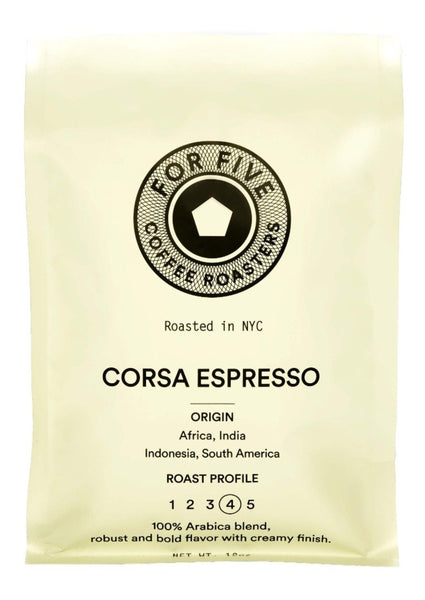 Corsa Espresso – For Five Coffee Roasters