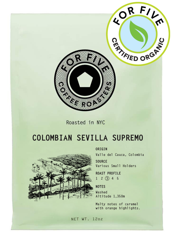 Colombian Sevilla Supremo Certified Organic