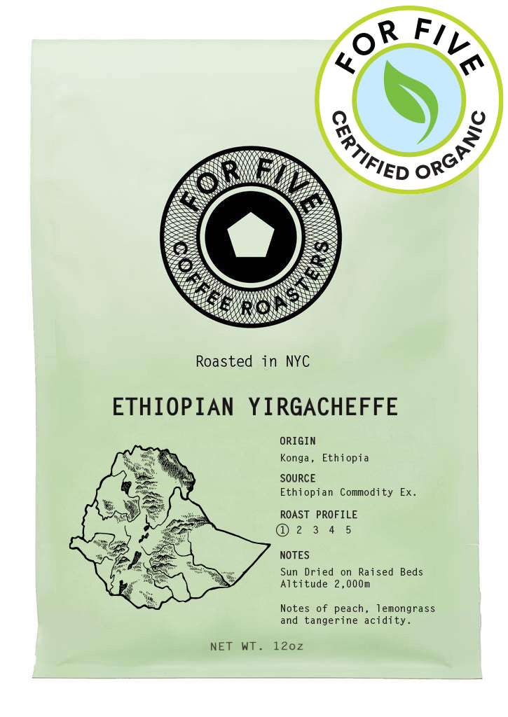 Ethiopian Yirgacheffe Certified Organic