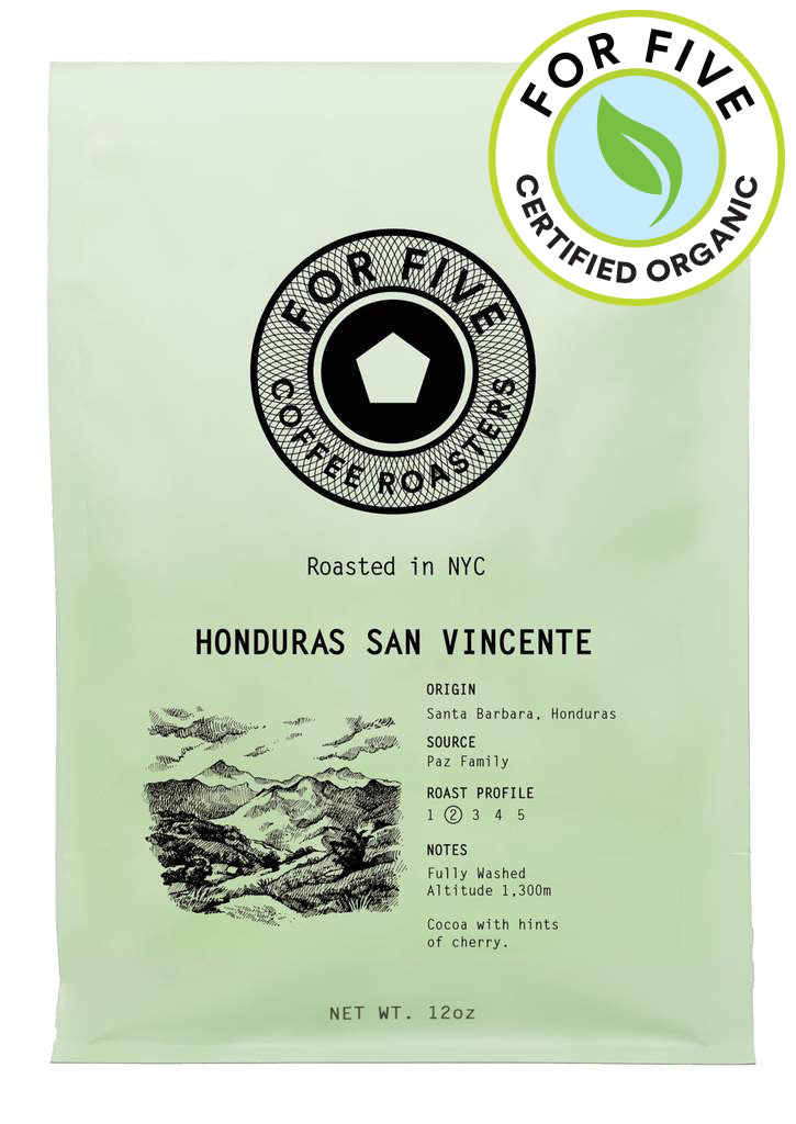 Honduras San Vincente Certified Organic