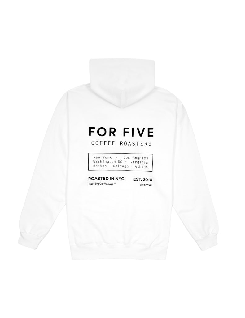 White Cafe Hoodie